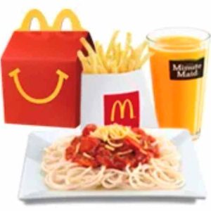 McSpaghetti with Fries Happy Meal