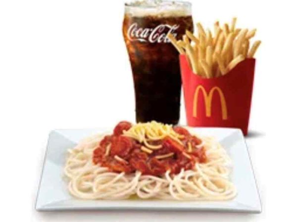 McSpaghetti with Fries Medium Meal