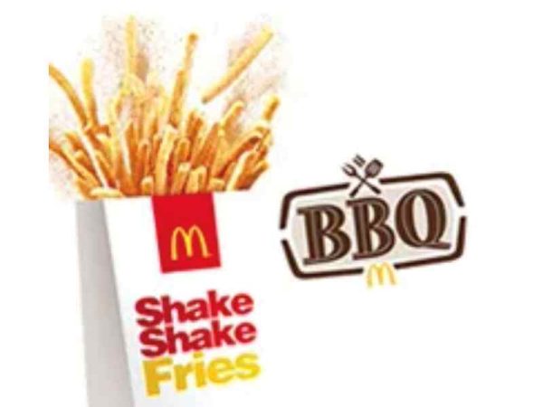 Medium Shake Shake Fries BBQ