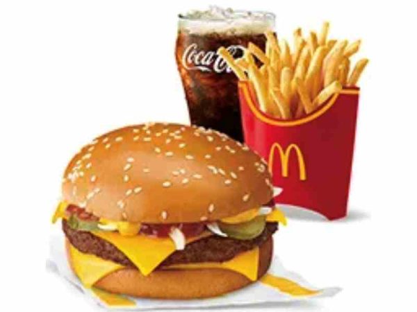 Quarter Pounder with Cheese, with Fries Large Meal