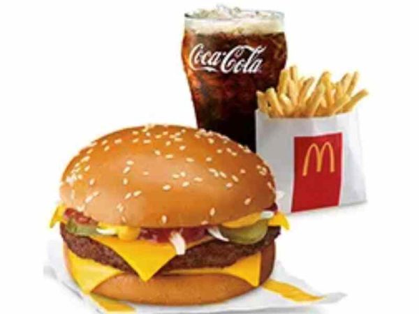 Quarter Pounder with Cheese, with Fries Small Meal