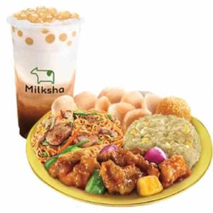 Sweet and Sour Pork Lauriat + Black Tea Bundle