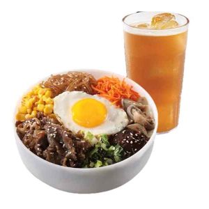 Ultimate Bibimbow Meal with Drink