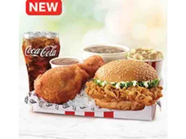 Zinger Sandwich Fully Loaded Meal