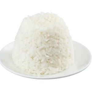 1 cup plain rice-kuya j