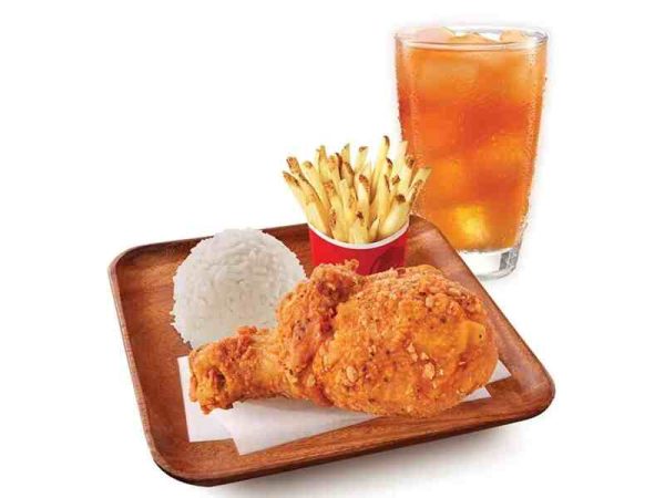 1-pc Spicy Fried Chicken with Fries (Combo)