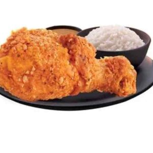 1-pc Spicy Fried chicken with Rice (Ala Carte)