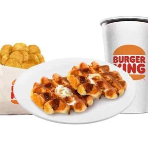 2pcs Waffles with Maple Meal by Burger King