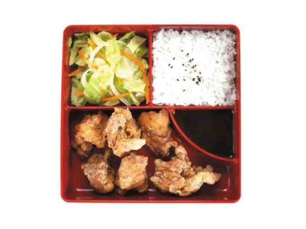 6pc Fried Chicken Karaage Bento Ala Carte-Tokyo Tokyo