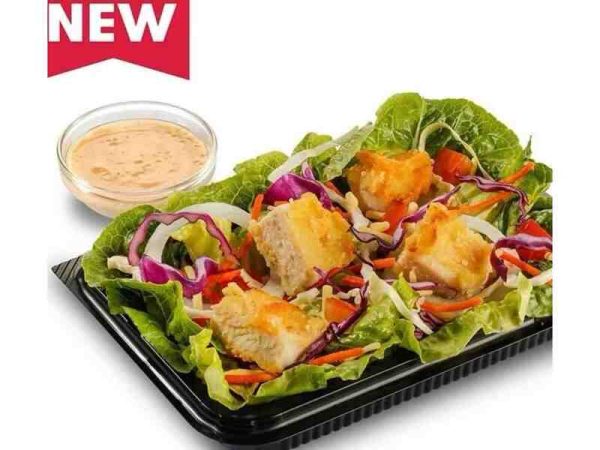 Cajun Chicken Salad-Side by BK