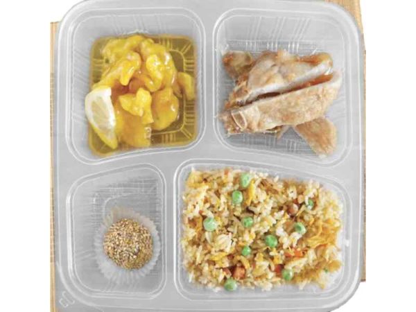 Yang Chow Fried Rice, Boneless Honey Lemon Chicken, Pork Rib, Gabi Butchi (x 10 orders)