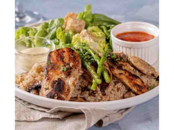 Grilled Chicken with Tomato Concasse by Mary Grace