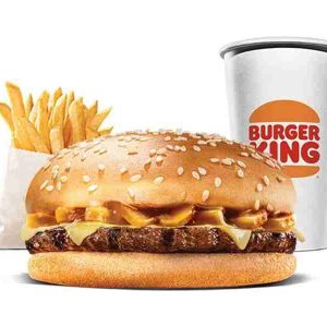Mushroom Swiss King Meal-Burger King