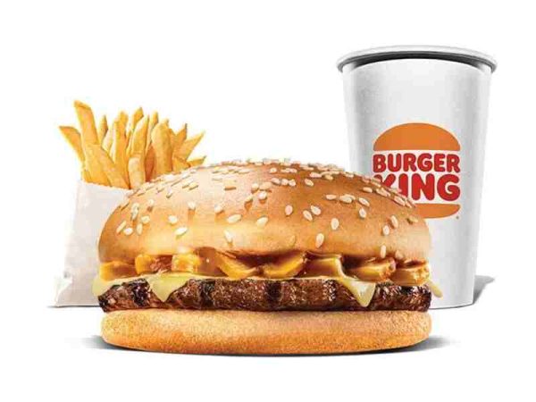 Mushroom Swiss King Meal-Burger King