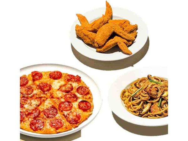 Pizza + Pasta + Wings Deal by Yellow Cab