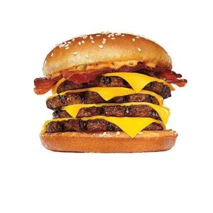 Quad Deluxe stacker by Burger King