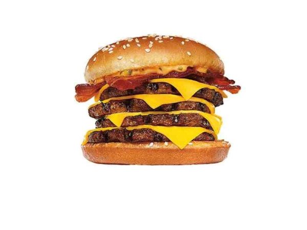 Quad Deluxe stacker by Burger King