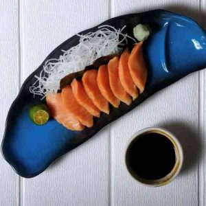 Salmon Sashimi 100g-Hanako