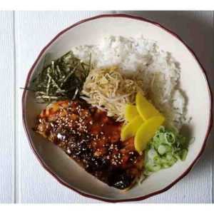 Salmon Teriyaki don by Hanako