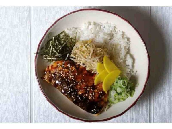 Salmon Teriyaki don by Hanako