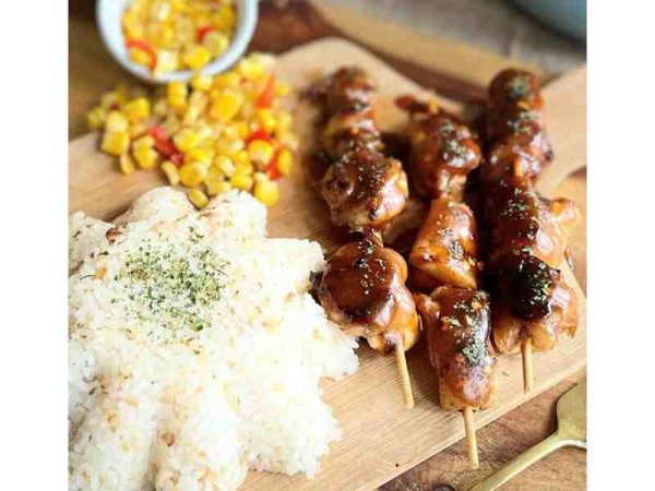 Spicy Grilled Chicken Skewers by Banapple