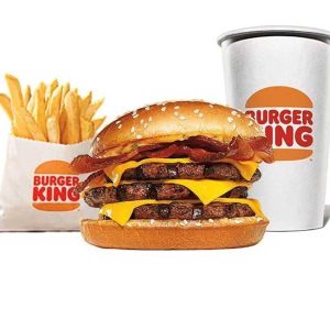 Triple Deluxe Stacker Meal