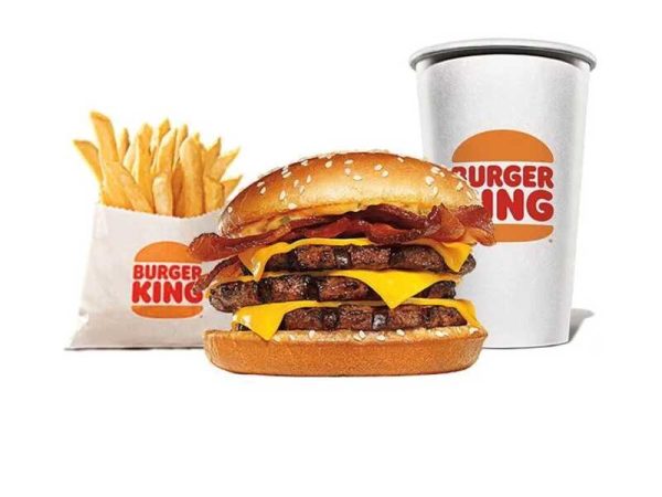 Triple Deluxe Stacker Meal